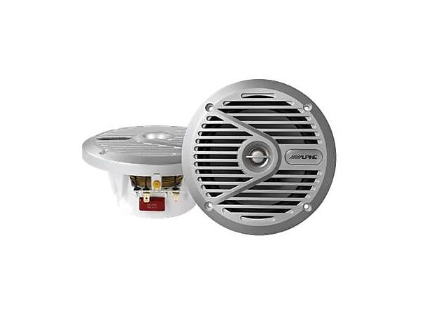 Alpine SPS-M601 - Marine høyttalere 6,5" sølvfarget grill 